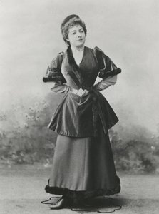 Juliette Girard，c.1900的肖像