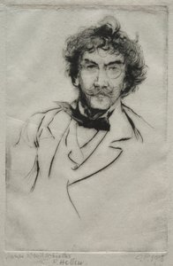 詹姆斯-麦克尼尔-惠斯勒 作者 Paul Cesar Helleu