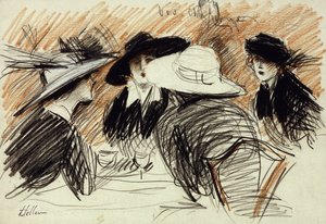 Vos Chapeux：1913年纽约丽思酒店的女士
