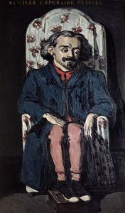 Achille Emperaire（1829-98）c.1868（布面油画） 作者 保罗·塞尚