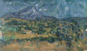 Saint Saint-Victoire，c.1902-06（布面油画） 作者 保罗·塞尚