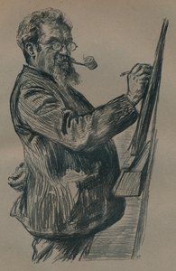 亨利-斯泰西-马克斯的遗像》，约1899年 作者 保罗·查尔斯·雷诺德
