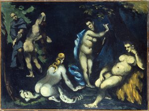 德语：圣安东尼的诱惑 La Tentation de Saint Antoine（《圣安东尼的诱惑） 作者 保罗·塞尚