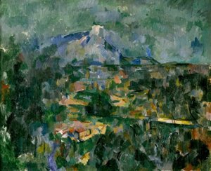 Montagne Sainte-Victoire 作者 保罗·塞尚