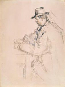 保罗·塞尚（PaulCézanne），纸牌玩家 作者 保罗·塞尚