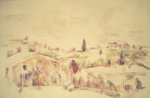 普罗旺斯乡村 作者 保罗·塞尚