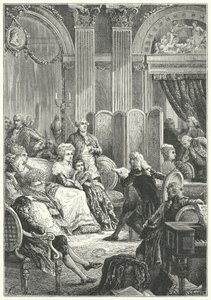 A salon at the beginning of the reign of Louis XVI of France 作者 保罗·多米尼克·菲利普波特