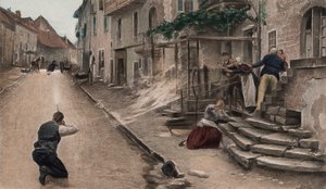 Un Brave (colour photogravure) 作者 保罗·埃米尔·布蒂尼