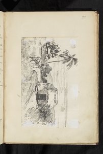 Avant et après - 带有小屋和棕榈树的景观 作者 保罗·高更