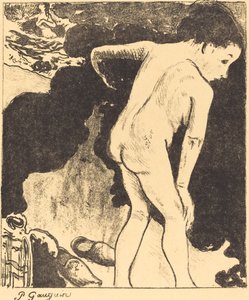 布列塔尼游泳者 (Baigneuses Bretonnes) 作者 保罗·高更
