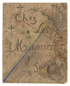 Chez les Maories：在毛利人的家中：野蛮之物 作者 保罗·高更