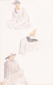 大溪地草图 作者 保罗·高更