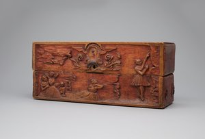 装饰的木箱，1884年。 作者 保罗·高更