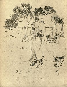绘画，1936年 作者 保罗·高更