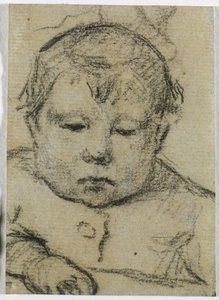 埃米尔·高更（Emil Gauguin）小时候，右手向前，c。 1875-1876年。 作者 保罗·高更