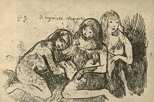 人物，1936年 作者 保罗·高更