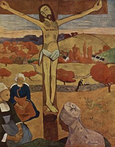 法语  Le Christ jaune 黄色基督 作者 保罗·高更