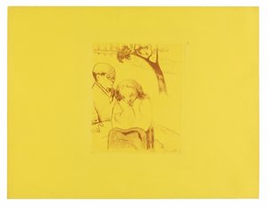 人类的苦难，选自沃尔比尼组曲 作者 保罗·高更