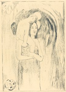 Ia Orana Maria We Greet Thee, Mary, c. 1894. 作者 保罗·高更