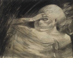 拉莫特夫人》，1890-1891。 作者 保罗·高更