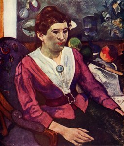 玛丽·亨利（Marie Henry），1936年 作者 保罗·高更