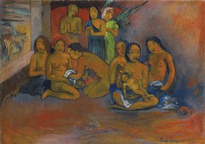 耶稣诞生，1902年 作者 保罗·高更