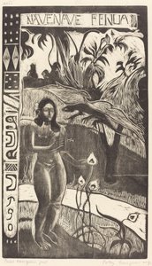 纳维-纳维-费努阿高兴地，18941895。 作者 保罗·高更