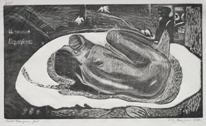 诺亚（Noah）：让《尤帕波（Yupapau）被死者的尖峰监视》，1893-94年。 作者 保罗·高更