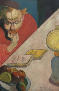 雅各布·迈耶·德·哈恩的画像。 1889年 作者 保罗·高更