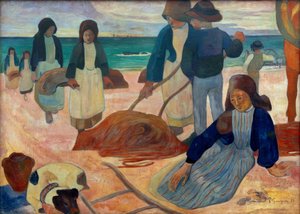 Ramasseuses de varech II（Breton Tongs Collectors II） 作者 Paul Gauguin