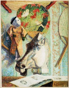 马头静物（布面油画） 作者 保罗·高更