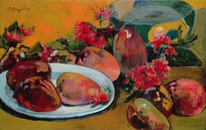 静物与芒果 作者 保罗·高更
