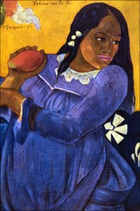 塔希提岛：六世女人（芒果女人），保罗·高更，1892年