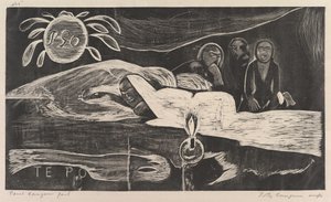 Te Po，1893-94年。 作者 保罗·高更
