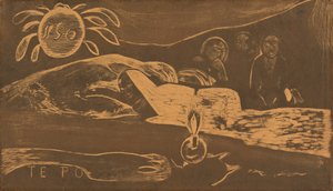 特波《长夜》，18941895。 作者 保罗·高更