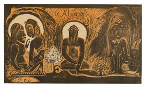 Te atua（神），选自 Noa Noa 套房 作者 保罗·高更