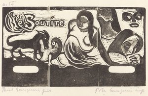 Le Sourire的标题页 Le Sourire的标题，在1895年或之后。 作者 保罗·高更