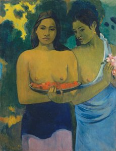 两名大溪地妇女
