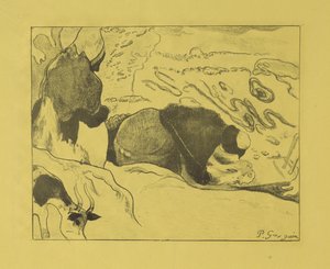 华盛顿妇女，1889年 作者 保罗·高更