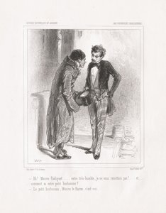 巴黎圣母院：啊！孟席·拉迪格（Monsieu Radiguet），1847年。 作者 保罗·加瓦尔尼
