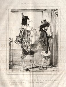 嘉年华（1841-1843）。 作者 保罗·加瓦尔尼