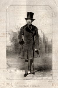 服饰d Humann，1843年。 作者 保罗·加瓦尔尼