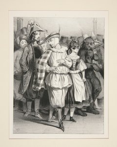 LE BAL MUSARD. 作者 保罗·加瓦尔尼