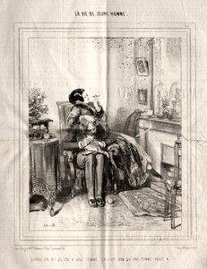 《年轻人的生平》，1842年。 作者 保罗·加瓦尔尼