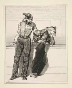 Les Debardeurs - 第 54 期 - 骑马 作者 保罗·加瓦尔尼