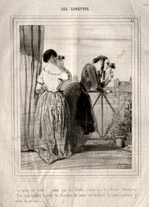 The Lorettes，1842年。 作者 保罗·加瓦尔尼