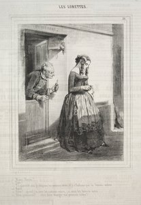 The Lorettes，1842年。 作者 保罗·加瓦尔尼
