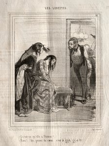 The Lorettes，1842年。 作者 保罗·加瓦尔尼