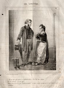 Les Lorettes，1842年。 作者 保罗·加瓦尔尼