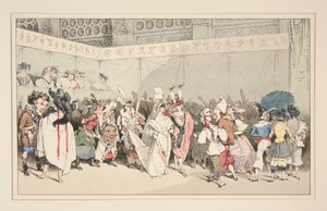 MASCARADE.加瓦尼的 Travestissemens（原文如此），1828、1829 和 1830 年出版。 作者 保罗·加瓦尔尼